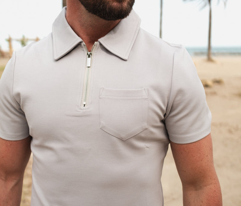 LUXE SILVER POLO