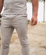 LUXE SILVER TROUSERS