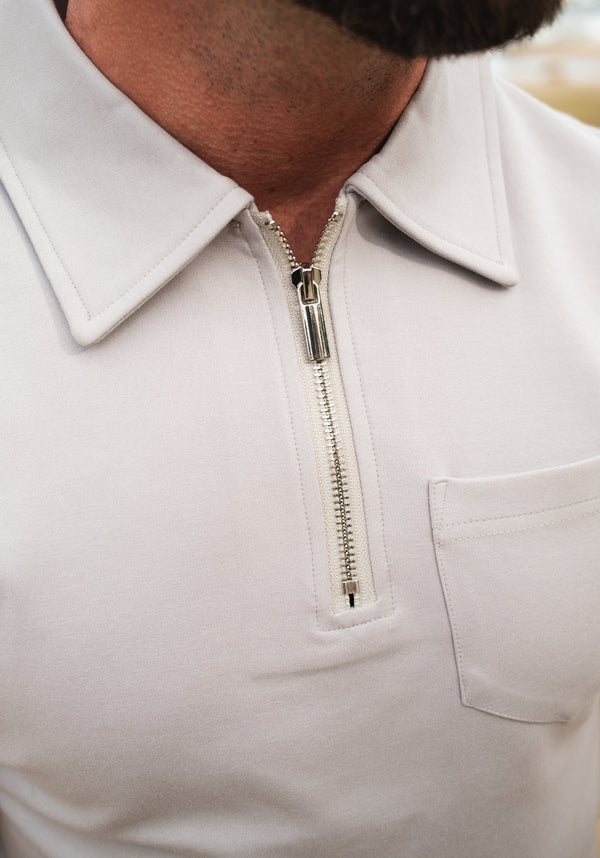 LUXE SILVER POLO